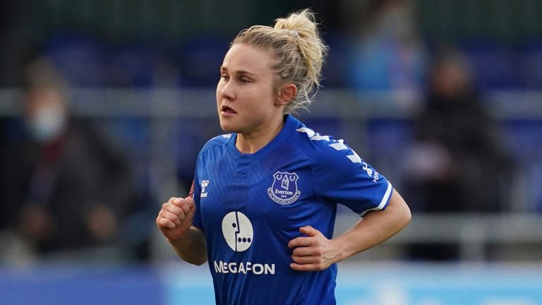 Izzy Christiansen joined Everton from Lyon in January last year