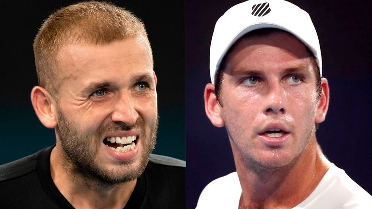 Dan Evans and Cam Norrie will meet in the first round of the Australian Open