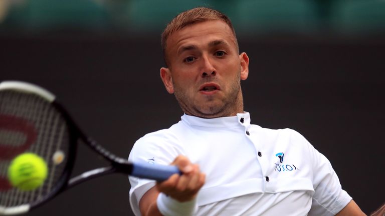 British Number One Dan Evans also trained at the National Tennis Centre 