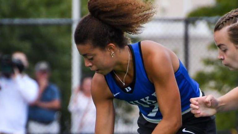 Esher's Darcy Bourne is one of Duke's top field hockey players