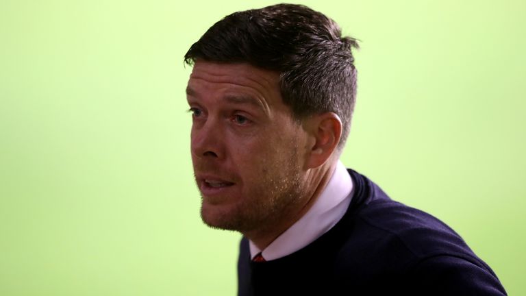 Darrell Clarke spent less than two years in charge of Walsall