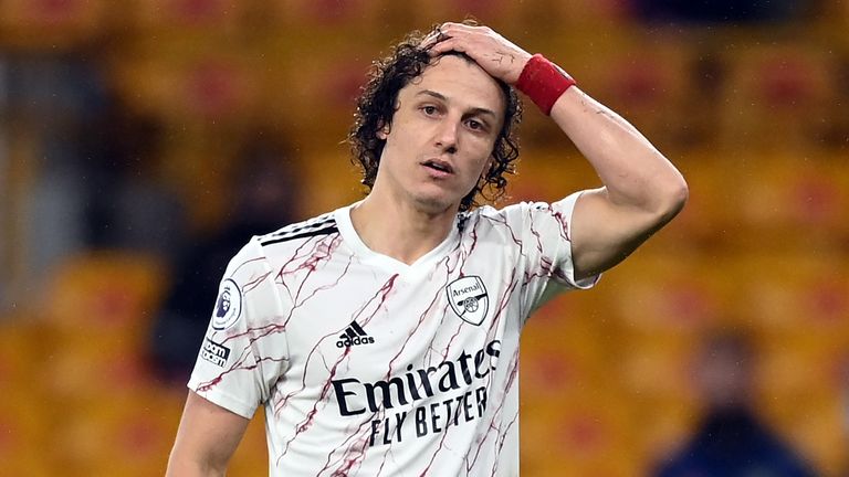 David Luiz admits he has a 'serious problem' after being forced off mid  match