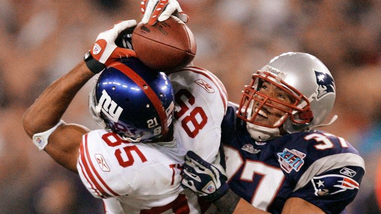 David Tyree's helmet catch in Super Bowl XLII