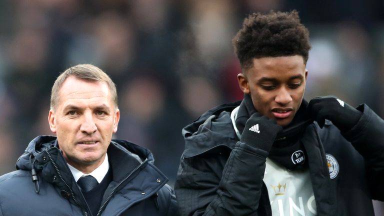 Demarai Gray featured in Brendan Rodgers’ first seven games in charge of Leicester but then started just three more times in the Premier League.