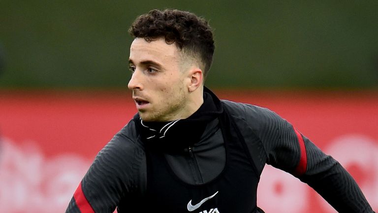 Diogo Jota returns to full Liverpool training as Virgil van Dijk steps up rehab | Football News ...