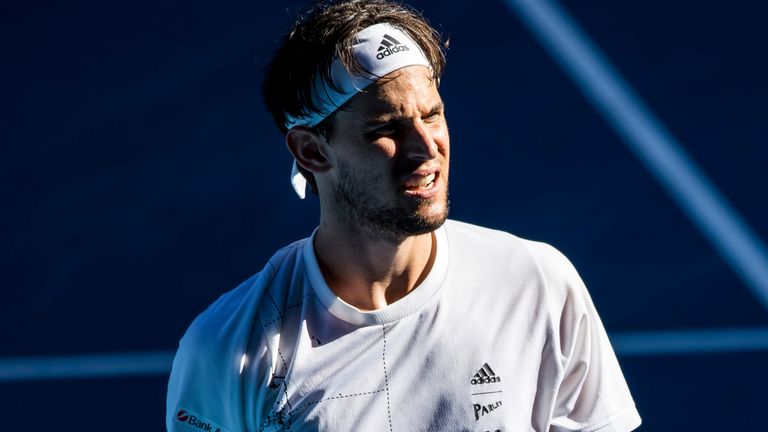 Dominic Thiem lost to Novak Djokovic in last year's Australian Open final