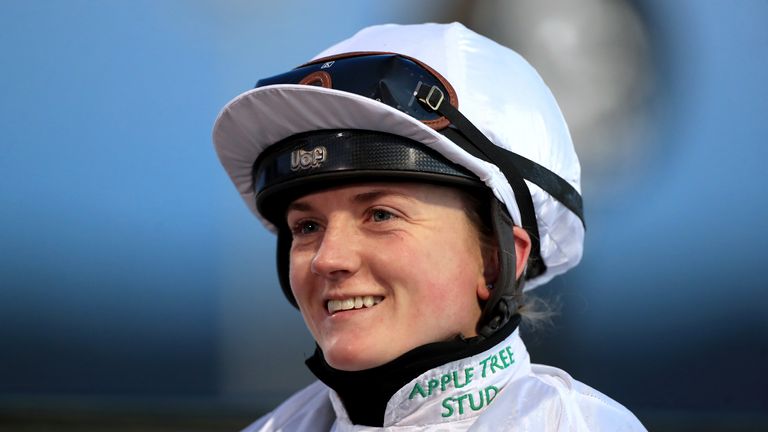 Hollie Doyle became the first female jockey to win on Saudi Cup day at the International Jockeys Challenge