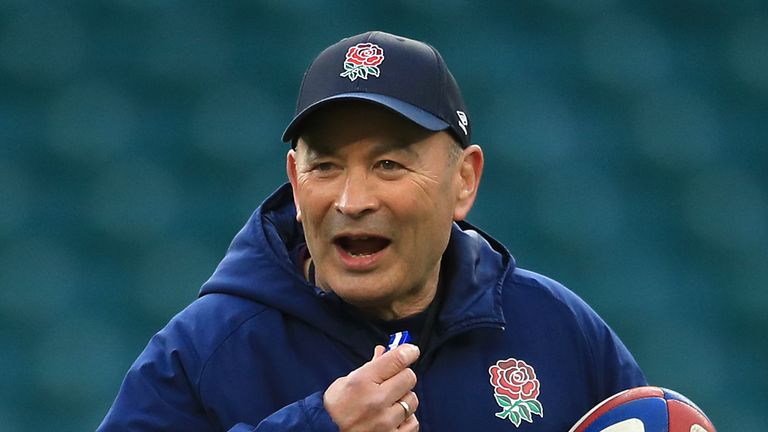 Eddie Jones is relishing the challenge of raising England out of their Six Nations slump