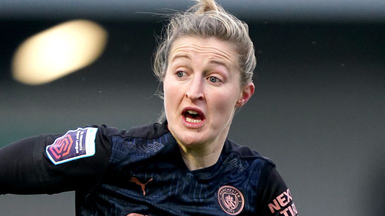 Manchester City striker Ellen White (PA image)