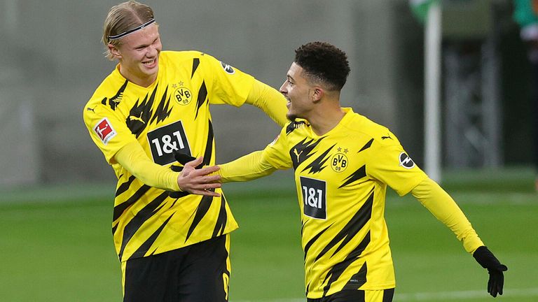 Erling Haaland, Jadon Sancho, Borussia Dortmund