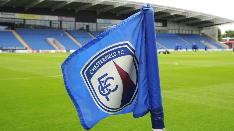 General view of the Technique Stadium, Chesterfield