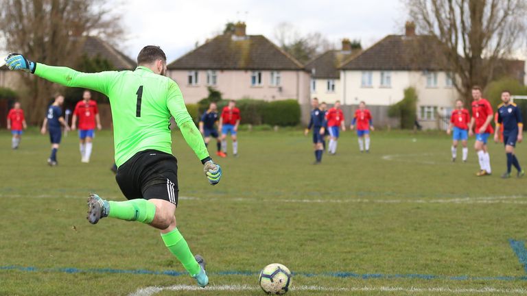 Grassroots football is set to resume on March 29 (PA image)