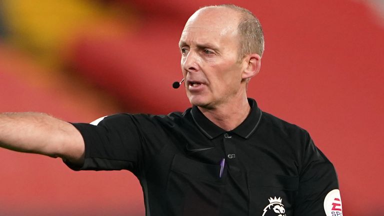 Referee Mike Dean received abuse and death threats across social media