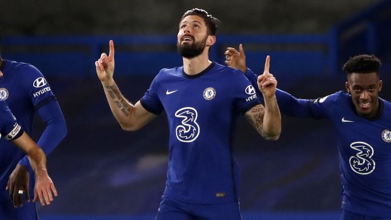 Der eingewechselte Olivier Giroud brachte Chelsea in Führung