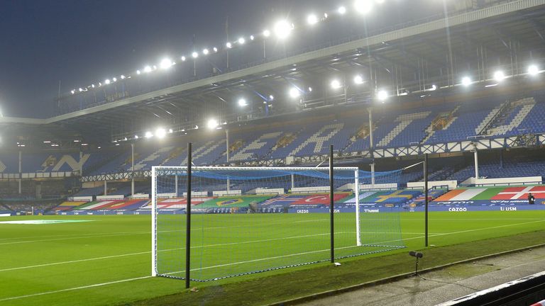 Goodison Park has been Everton's home since 1892