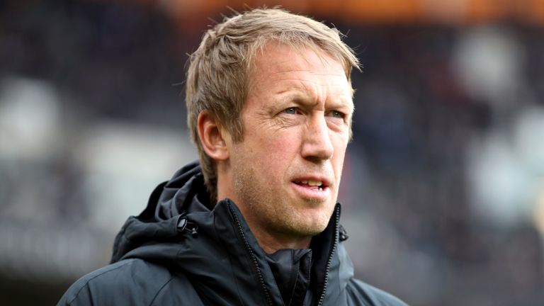Brighton boss Graham Potter is pleased with the direction his team is going in
