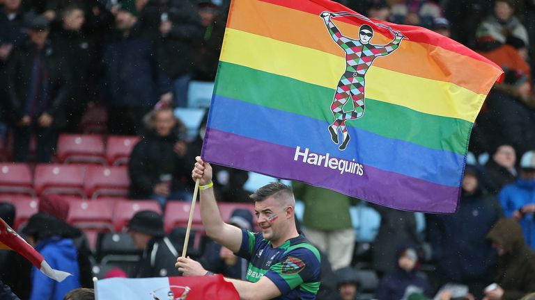 Harlequins Pride Game, February 15 2020 (pic supplied by club)