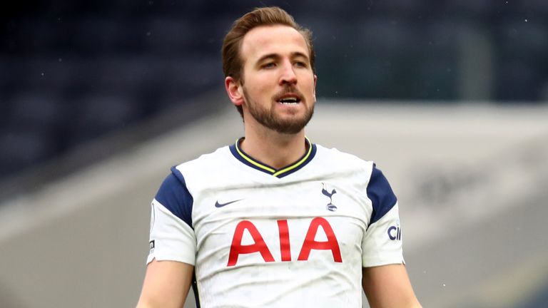 Tottenham forward Harry Kane (PA image)