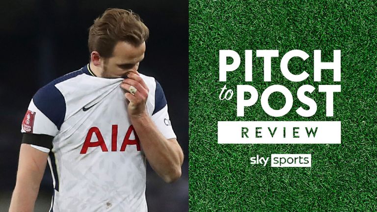 Harry Kane Tottenham Pitch to Post