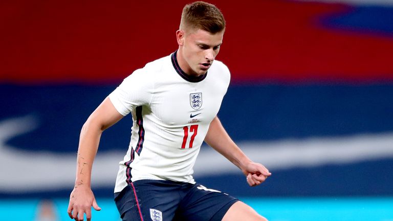 Harvey Barnes made his England debut against Wales in October