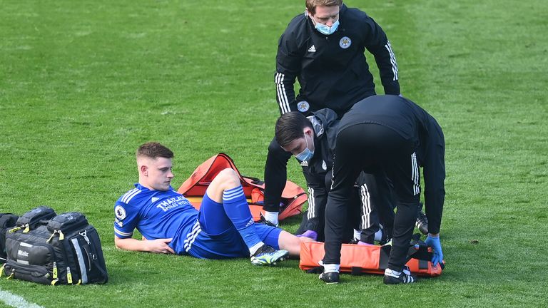 Harvey Barnes was one of several players to suffer injuries