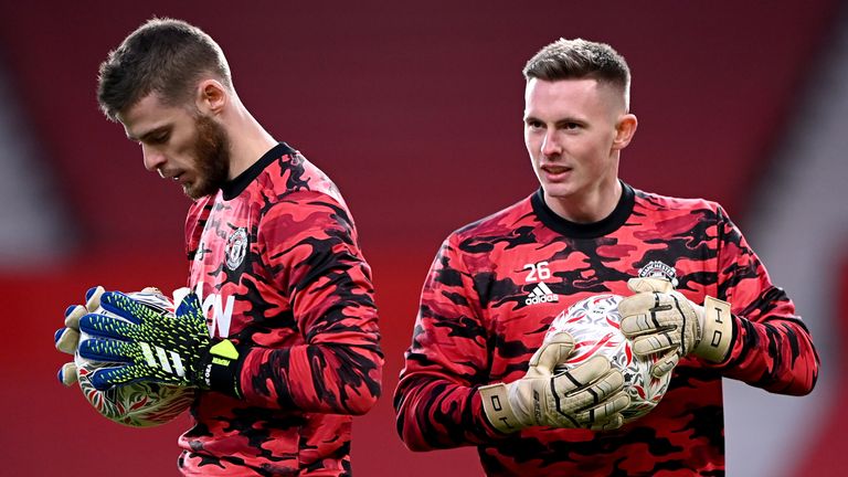 Henderson y David de Gea compiten por ser número uno en el Manchester United