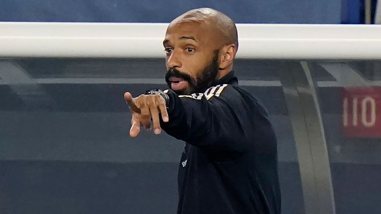 Thierry Henry is currently manager of MLS side CF Montreal