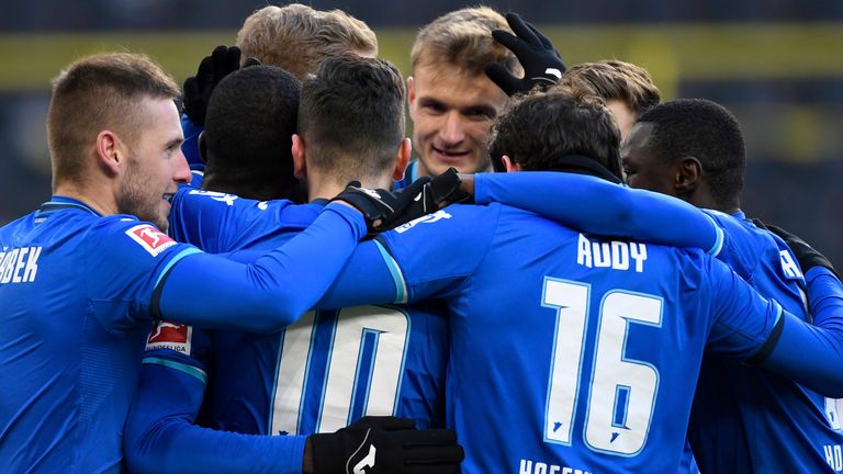 Hoffenheim a fait match nul 2-2 avec Dortmund en Bundesliga