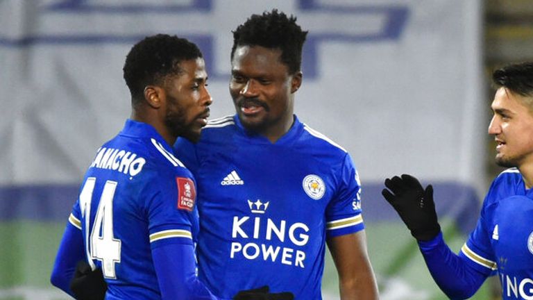 Kelechi Iheanacho scored a 94th-minute winner for Leicester
