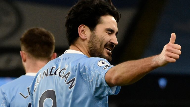 Manchester City&#39;s Ilkay Gundogan