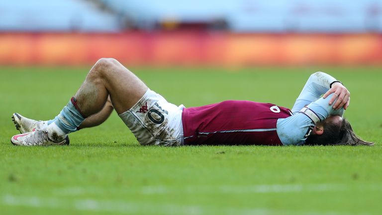 News of Grealish's injury appeared on social media 24 hours before the game
