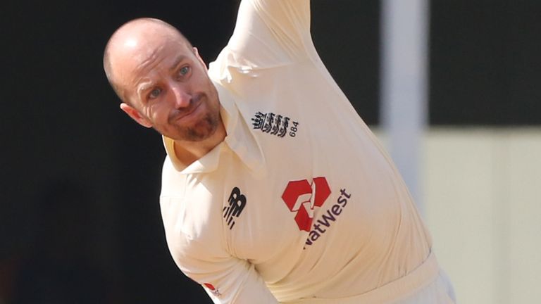 Jack Leach (Pic credit - BCCI)