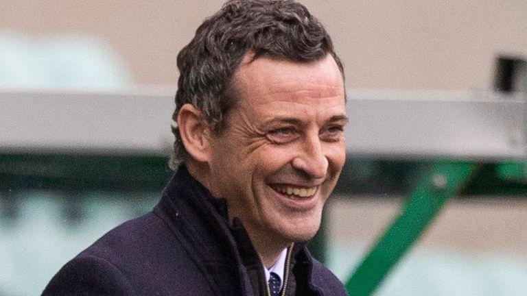 Hibernian head coach Jack Ross (SNS image)