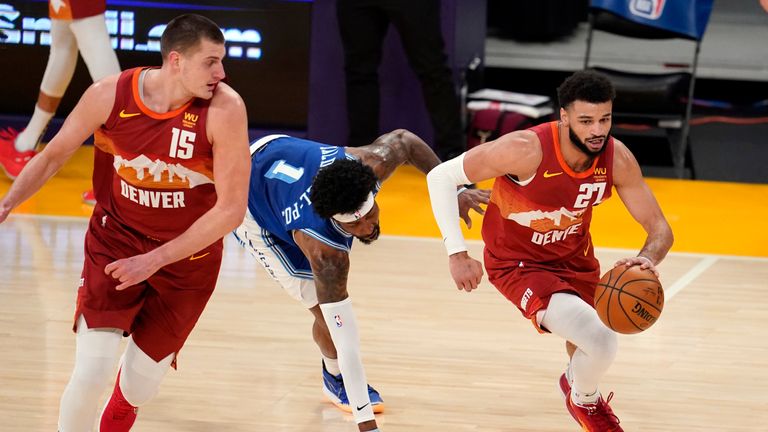 Jamal Murray slam dunk