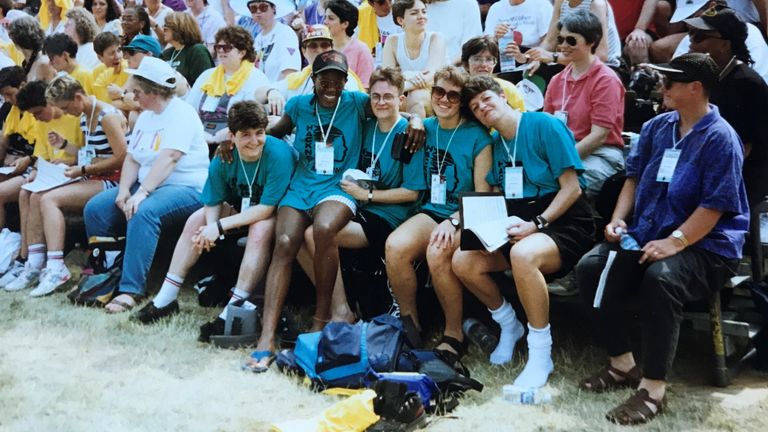 Joanie Evans, Hackney Women FC, Gay Games