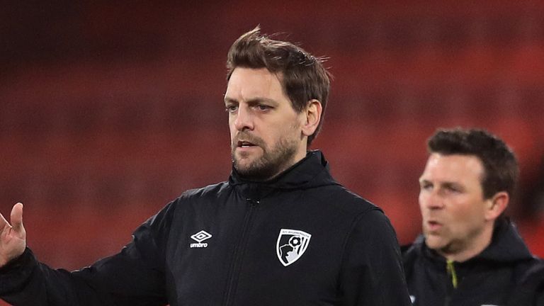 Jonathan Woodgate has been appointed Bournemouth head coach until the end of the season