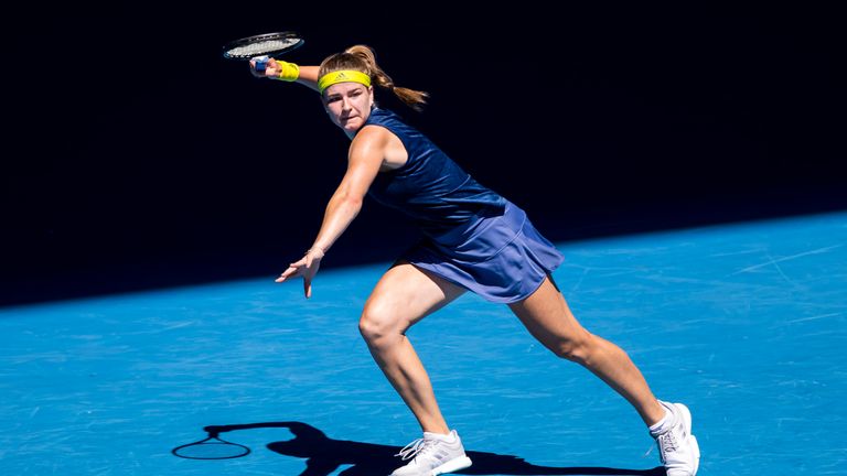 Karolina Muchova at the Australian Open