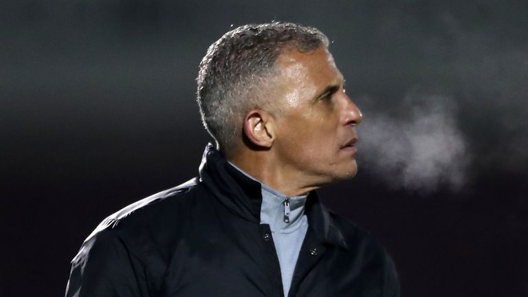 Keith Curle has been sacked as manager of League One Northampton