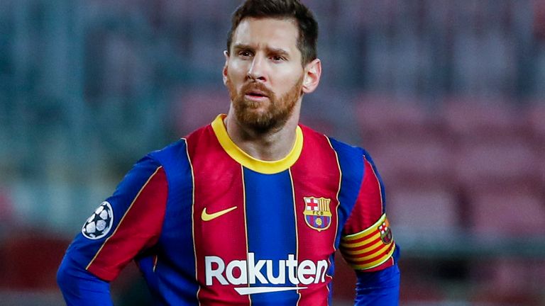 Lionel Messi is entering the final four months of his Barcelona contract