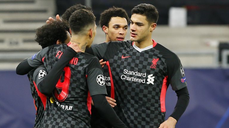 Liverpool a joué le RB Leipzig à Budapest la semaine dernière en Ligue des champions