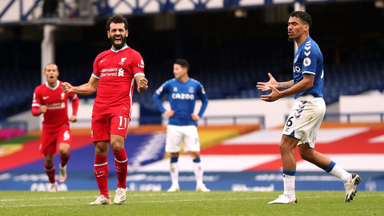 Liverpool Everton Pitch to Post panel