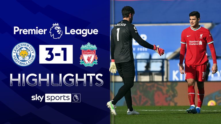 Leicester 3-1 Liverpool