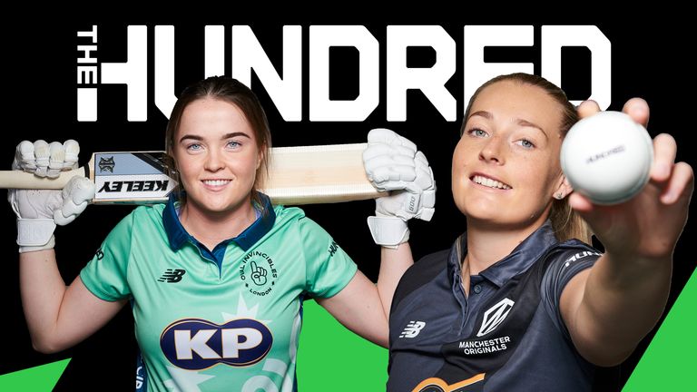 Oval Invincibles&#39; Mady Villiers will go head-to-head with Sophie Ecclestone of the Manchester Originals in The Hundred