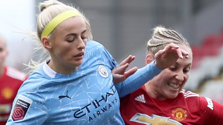Man City and Man Utd drew 2-2 in a thrilling WSL encounter earlier this season