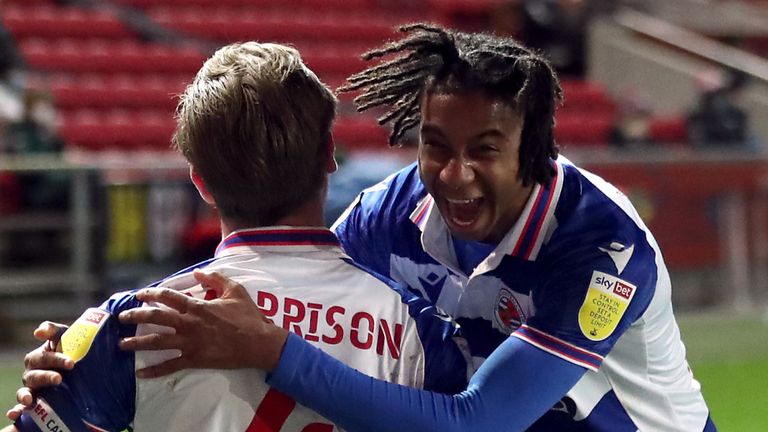 Michael Morrison scored the second goal in Reading's 2-0 win over Bristol City