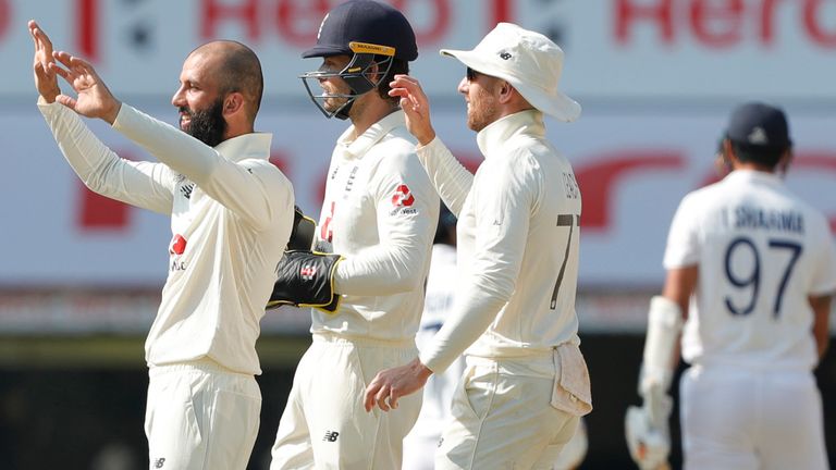 Moeen Ali and England (Pic credit - BCCI)