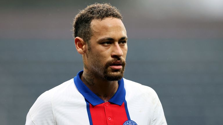 Neymar has been at PSG since 2017