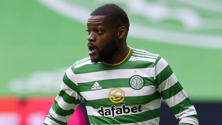 Olivier Ntcham has made seven league starts this season for Celtic and was denied a move to Brest in October.