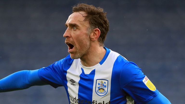 PA - Richard Keogh in action for Huddersfield Town