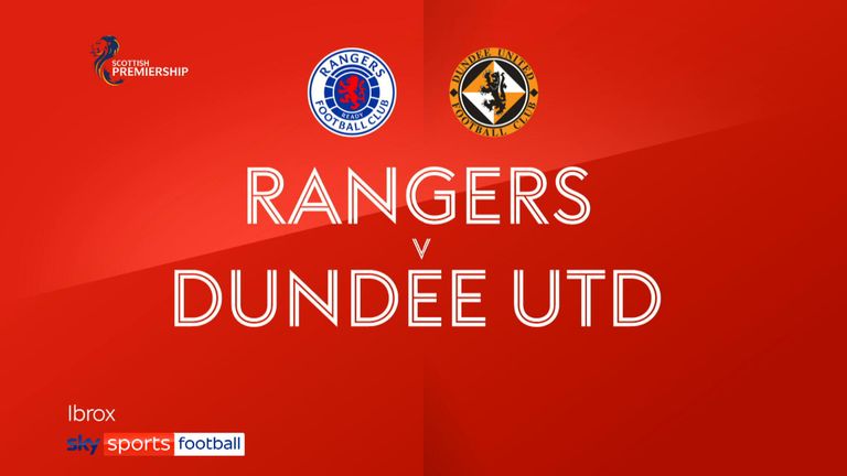 Rangers 4-1 Dundee Utd FT insignia